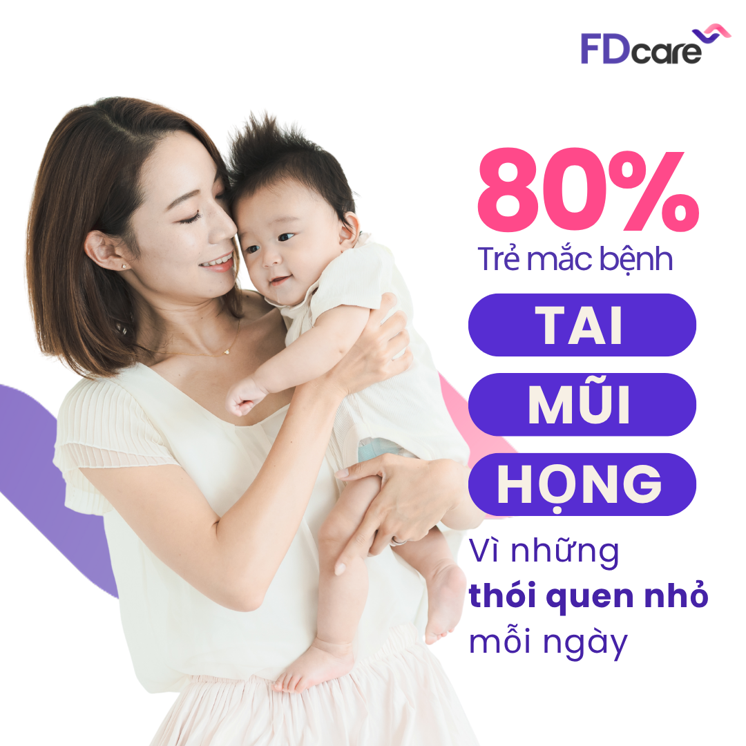 4 Thói Quen Xấu Khiến Trẻ Dễ Mắc Bệnh Tai Mũi Họng